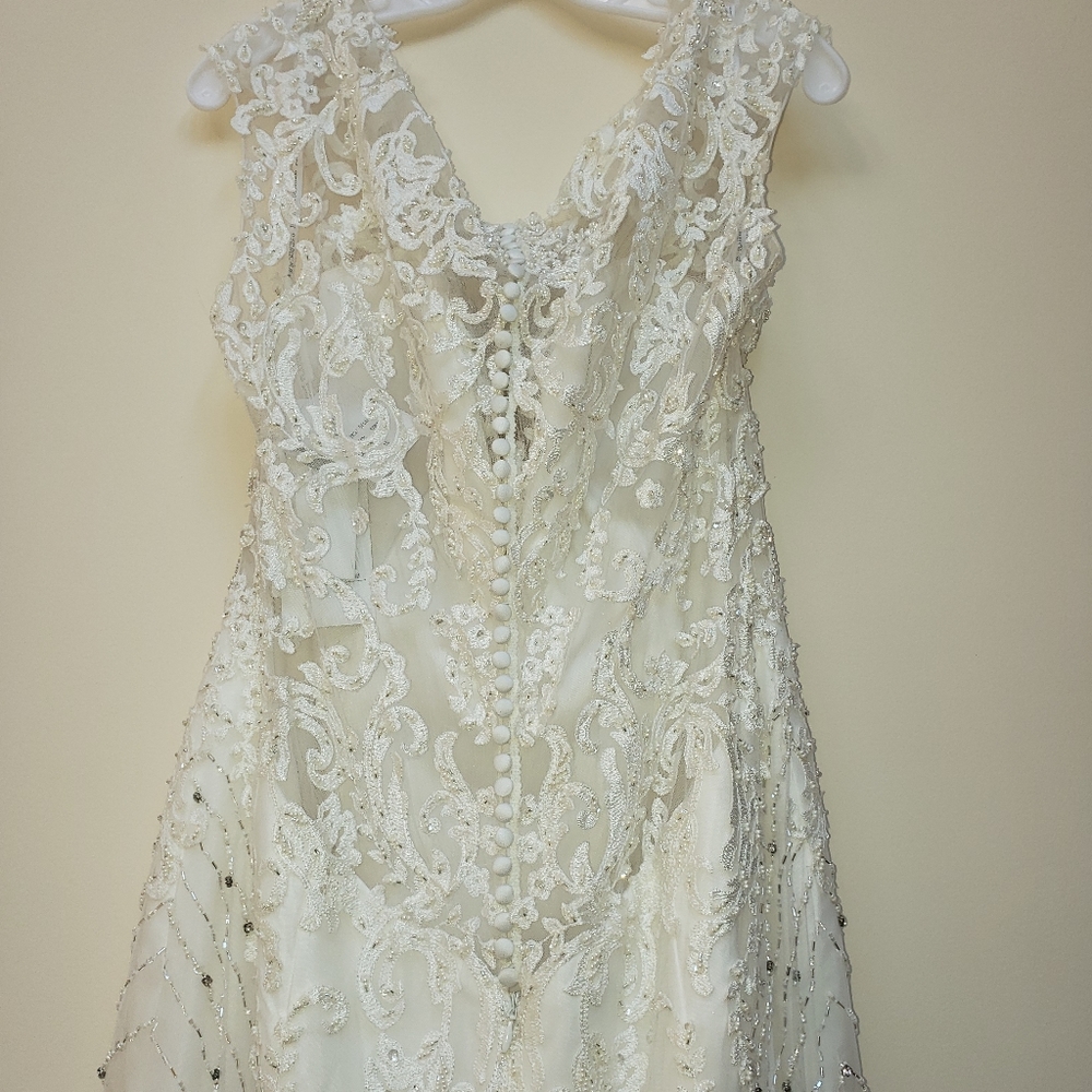 Platinum by Demetrios Wedding Gown - Picture 4 of 9